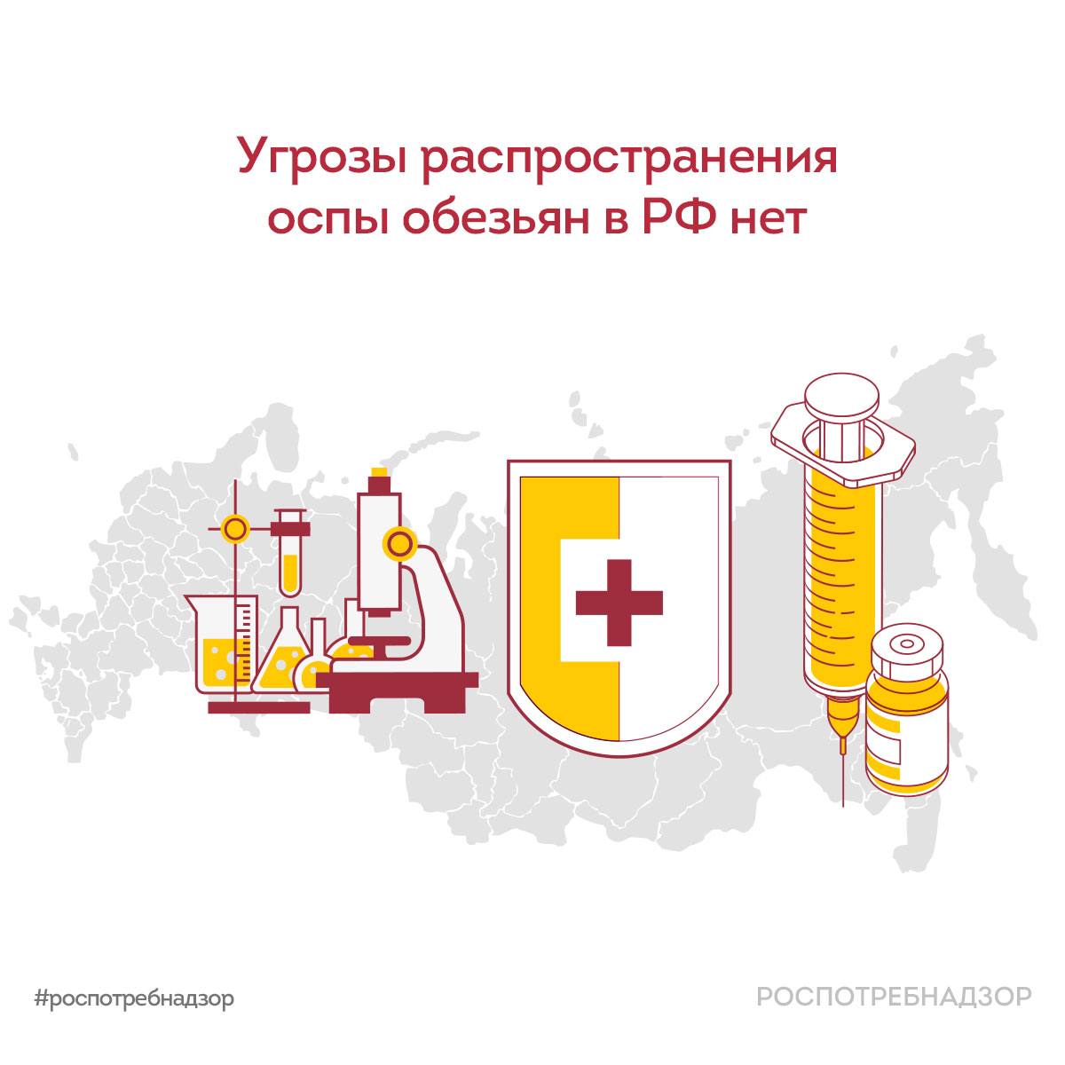 Информация для росграждан в связи со вспышкой оспы обезьян (ЦАР)